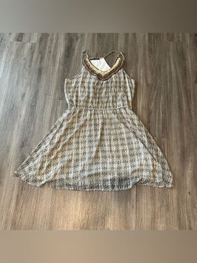 Maurice’s Racerback Beaded neckline Fit and flare mini Dress XL